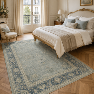<b>Rug</b> Weavers RWPR0004 Archive Denim Vintage Washable <b>Rug</b> Dropshipping Wholesale Washable Chenille 10 Sizes - Product Image 6