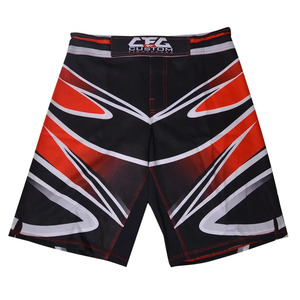 กางเกงขาสั้น MMA สำหรับผู้ชาย2023ออกแบบได้ตามต้องการพิมพ์ลายออกแบบได้ตามต้องการ - Product Image 5