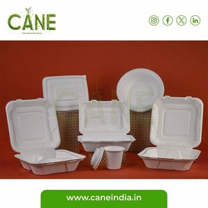 Productos moldeados de fibra de bagazo de caña de azúcar biodegradables exclusivos, vajilla desechable compostable ecológica, suministro al por mayor - Product Image 2