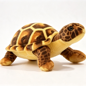 Customized Realistic Green Tortoise Plush <b>Toy</b> with Printed <b>Turtle</b> Shell Pattern Soft Plush Fabric Mesh Lining Birthday Gift - Product Image 6