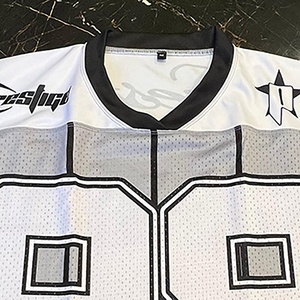 เสื้อเจอร์ซีย์ฟุตบอลของผู้ชายเสื้อเจอร์ซี่ระบายอากาศพิมพ์ลายตาข่ายแบบระเหิดดีไซน์ตามสั่ง2025 - Product Image 5