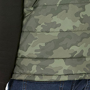 Chaleco Acolchado de Tela de Burbujas de Bajo Precio, Sin Mangas, para Invierno, Talla Grande, Impermeable y Cortavientos para Hombre, OEM - Product Image 5