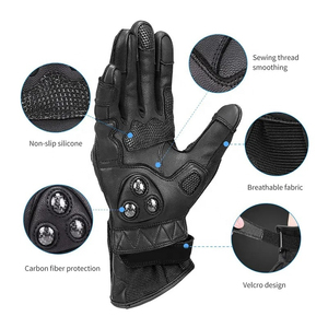 Gants d'hiver personnalisés pour la course à pied et le cyclisme, imperméables, coupe-vent, respirants, compatibles avec les écrans tactiles, avec des caractéristiques réfléchissantes - Product Image 3