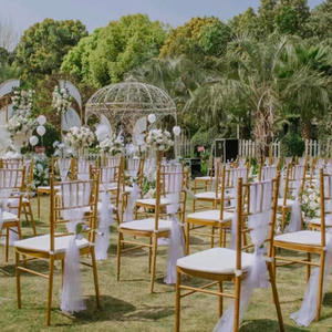 HNH CRAFT Silla de comedor de hierro convertible moderna con color personalizado para uso en hotel de fiesta de boda-Hecho en Vietnam - Product Image 5