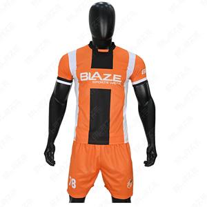 HOSTARON Maillots de football sublimés respirants personnalisés OEM Vêtements de football d'équipe T-shirt de football uniforme de football Maillot de football personnalisé - Product Image 6