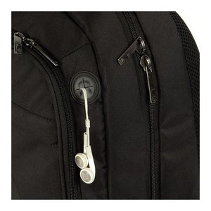 Sac à dos pour ordinateur portable LATO Eco 17 pouces Noir Sac à dos promotionnel - Product Image 5