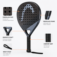 Raqueta de Pádel de Fibra de Carbono y Nailon con Diseño de Diamante, Logotipo Personalizado, Venta al Por Mayor, Profesional, Ligera, para Exteriores