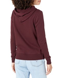 Sweat à capuche unisexe en polaire marron foncé, taille XS et plus, respirant, design sportif, impression de logo personnalisé, uni, teinture unie, écologique - Product Image 3