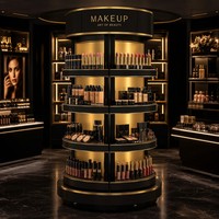 Support rotatif haut de gamme pour présentation de cosmétiques
