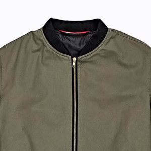 Chaqueta Bomber para Hombre, Estilo Único, Superventas 2025, Servicio OEM, Ropa para Hombre, Chaqueta Bomber de Manga Larga con Logotipo Bordado - Product Image 6