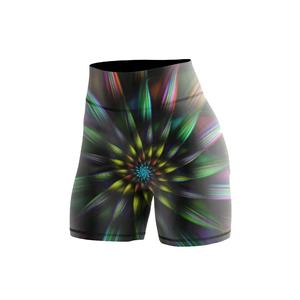Short moulant à sublimation personnalisée pour femmes Pantalon court moulant pour femmes Vêtements de fitness Short motard sexy respirant à sublimation pour femmes - Product Image 1