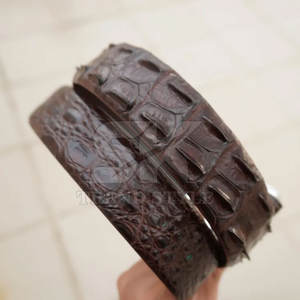 Cinturón de Cuero con Grabado de Cocodrilo Atemporal, Cómodo de Usar con un Elegante Diseño de Hebilla, Cinturón de Cuero con Grabado de Cocodrilo - Product Image 5