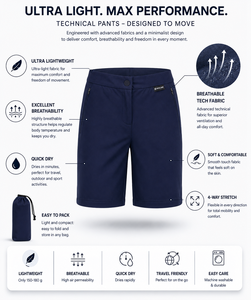 Women's Beige Drawstring Pants Solid Color Breathable Regular Fit Short Length Leisure Bottoms Summer Wear - Product Image 3