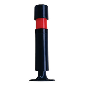 Base de lámpara de torre de montaje zumbador de un solo nivel + intermitente rojo - Product Image 1