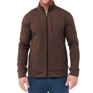 Terry <b>Jacket</b> For <b>Men</b> Designed To Pair Easily Versatile Knit With Jeans Or Chinos For A <b>Smart</b> <b>Casual</b> Appearance - Product Image 2