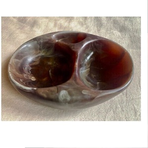 Bol en résine époxy artisanal de qualité d'exportation, vaisselle haut de gamme, finition lisse et polie, écologique, passe au lave-vaisselle - Product Image 2