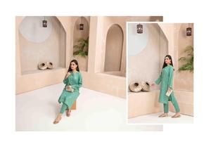 Algodón para mujer Shalwar Kameez Diseño modesto Ready Wear Plus Size ODM Precio al por mayor para uso diario - Product Image 4