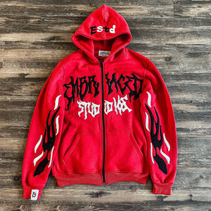 Sweat-shirt de sport unisexe à la mode Gym Wear Sweat à capuche Streetwear personnalisé - Product Image 2