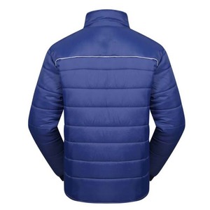 2025 conception personnalisée doudoune pour hommes épais chaud vêtements de plein air col montant fermeture à glissière coupe ample hommes veste à bulles - Product Image 3