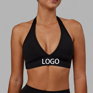 OEM Custom High Quality Workout Sexy Sport Crop <b>Top</b> Quick Dry Breathable Fitness Yoga Bra for Woman - Product Image 3
