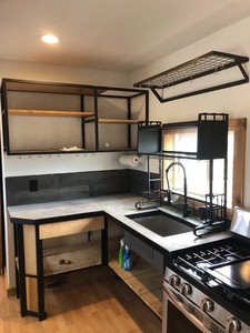 <b>Box</b> Semi <b>Trailer</b> Off Grid Tiny Home or Construction Office 1 bed 1 bath - Product Image 6