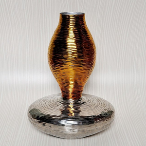 Nouveau vase à fleurs en métal aluminium personnalisé couleur argent jardin maison et mariage pots décoratifs et d'affichage et fournitures de jardinières - Product Image 4