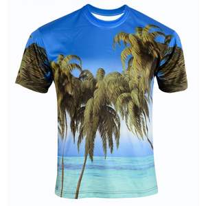 เสื้อยืดผ้าโพลีเอสเตอร์แห้งเร็วระบายอากาศได้ดีสำหรับฝึกกีฬาวิ่งออกกำลังกายในยิมพิมพ์ลายได้ตามต้องการ - Product Image 3