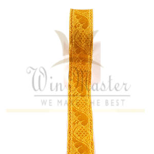 En gros Métallique Tresse Dentelle Garniture De Qualité Supérieure Du Pakistan Personnalisé Double 2 Vélin Français Tresse Textiel Artisanat - Product Image 5