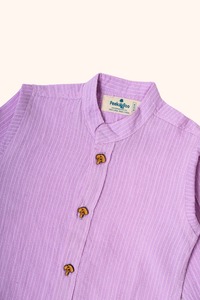 Boys Pure Cotton Casual <b>Shirt</b> Soft Comfortable Kids Formal Partywear with Apple Buttons Custom for Weddings Birthdays Picnics - Product Image 5