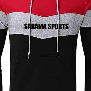 Conjunto Deportivo de 2 Piezas con Capucha para Hombre, Personalizado OEM, de Algodón y Felpa, con Logotipo Personalizado - Product Image 4