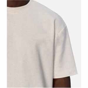 เสื้อยืดผ้าฝ้าย100% สำหรับผู้ชายเสื้อโอเวอร์ไซส์แบบกำหนดเองเสื้อยืดโอเวอร์ไซส์สำหรับใส่ทำงานบริการ OEM เปล่า - Product Image 6