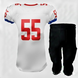 Uniformes de Fútbol Americano, Jersey y Pantalones con Estampado Completo, Jersey de Fútbol Americano Transpirable con Bordado Ligero - Product Image 2