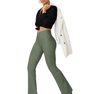 Leggings Deportivos 100% Algodón Orgánico para Mujer, Pantalones de Yoga Sostenibles de Alta Calidad 2026 - Product Image 1