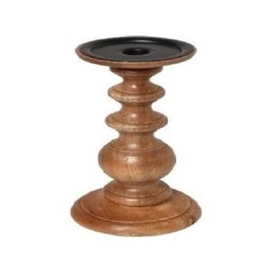 Bougeoir en bois au design unique Article de table doué à bas prix Article décoratif pour événement Bougeoir en bois au meilleur prix - Product Image 1