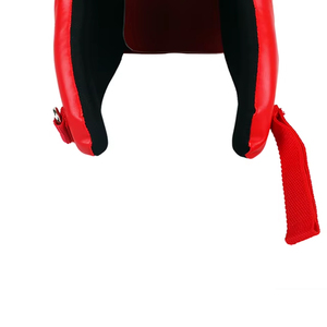 Casco de boxeo de cuero PU de alta calidad, protector de cabeza personalizable para fábrica de entrenamiento, equipo de lucha OEM - Product Image 6