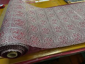 2024ผ้าลูกไม้ส่วนตัวสไตล์ใหม่พรีเมี่ยมคุณภาพสูงปักลายสวยงาม - Product Image 6