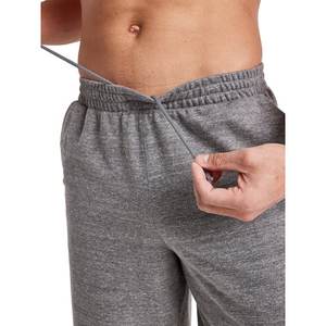 Short d'été polyvalent pour hommes, en coton et lin, respirant, couleur unie, pantalon de plage Hawaii, mi-tricoté, style Hip Hop, ample - Product Image 2