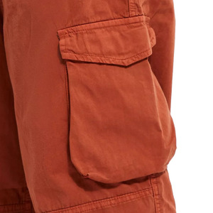 La mayoría de los pantalones de Jogger ajustados holgados informales ligeros naranjas para hombre, pantalones de poliéster/algodón de diseño personalizado 2026 - Product Image 2