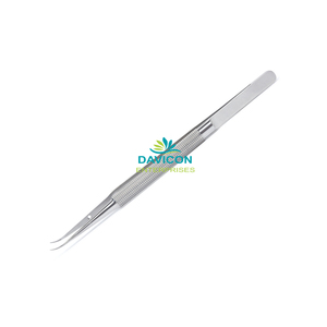 Micro-pince à attacher en acier inoxydable, 6 pouces (15cm), 8mm D, pointes CVD 0.3mm - Product Image 3