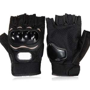 Hombres Mujeres Diseño personalizado Transpirable Medio dedo Guantes de ciclismo Almohadilla antideslizante Motocicleta Guantes de bicicleta de carretera - Product Image 6