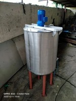 Machine automatique de fabrication de beurre et de graisse en acier inoxydable 3000L 5000L, cuve de mélange pour l'industrie alimentaire, équipement de mélange en gros