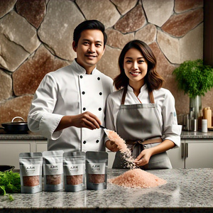 Sel rose de l'Himalaya HACCP enregistré, grains fins et grossiers, emballage personnalisé, riches en vitamines et minéraux complexes pour la cuisine - Product Image 3