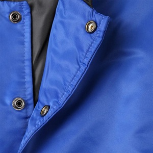 Super bombardier en satin de soie unisexe de meilleure qualité Broderie universitaire de luxe Stand avant Baseball personnalisé À la mode En vrac Pas cher - Product Image 5