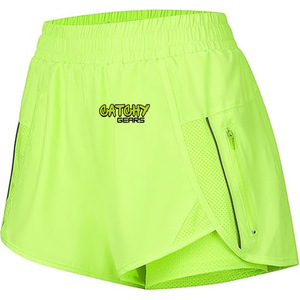 Shorts de course pour hommes personnalisés, style hip-hop, respirants, camouflage, taille élastique, polyester/coton, séchage rapide - Product Image 2