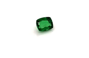 Pierre de tsavorite verte naturelle de qualité AAA certifiée IGI, taille octogonale facettée, 8x12 mm, pierres précieuses en vrac pour la fabrication de bijoux, Inde - Product Image 2