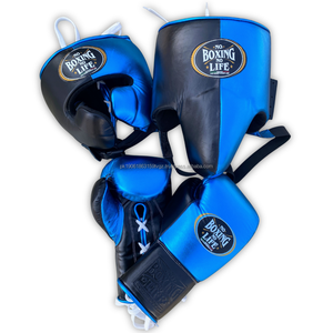 No Boxing No Life Boxing Set Training Sparring Cowhide Leather <b>Moisture</b> Wicking Quick Dry Breathable Eco-Friendly Free Shipping - Product Image 5