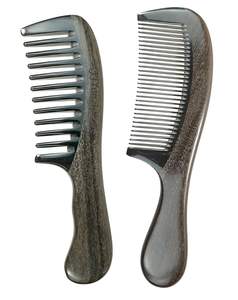 Peine de cuerno de búfalo natural hecho a mano peines de estilo animal pulido a la venta a granel recuerdo de La India al por mayor - Product Image 3