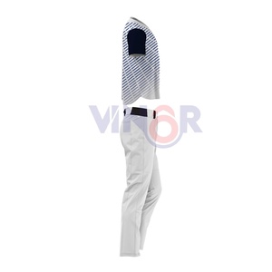 Uniformes de béisbol transpirables de secado rápido con logotipo personalizado, conjunto de poliéster ligero para adultos, bajo MOQ, uniforme de béisbol de tamaño personalizado - Product Image 4
