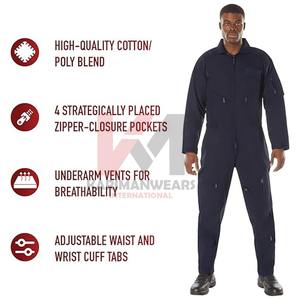 Ventes directes d'usine Combinaisons coupe-vent de haute qualité Couleurs et tailles personnalisables Badge Sécurité Sports Uniformes industriels - Product Image 5