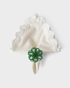 Anneaux de serviette dorés modernes ronds de serviette en métal lot de 4 ronds de serviette pour mariage, fête de table - Product Image 4